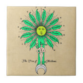 錬金術のHermesの木 タイル (正面)