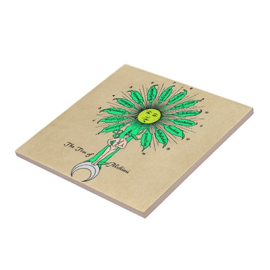 錬金術のHermesの木 タイル (側面)