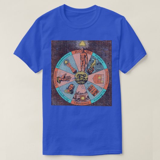 錬金術イラストレーション7 Tシャツ (デザイン正面)