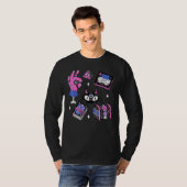 錬金術オカルトウィッチウィザードミスティック魔法1 Tシャツ (正面フル)