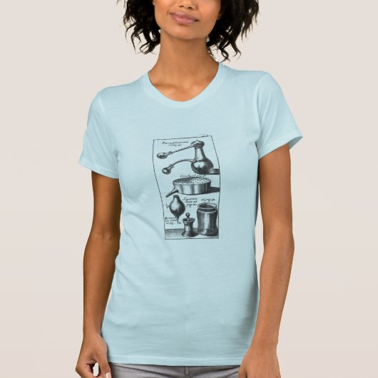 錬金術キッチン料理ツール Tシャツ (正面)