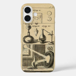 錬金術シンボルとツールセピア iPhone 16ケース