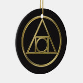 錬金術シンボル セラミックオーナメント (右)
