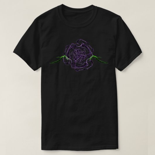 錬金術バラ Tシャツ (デザイン正面)
