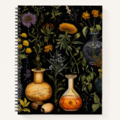 錬金術ファンタジー花 ノートブック (正面)