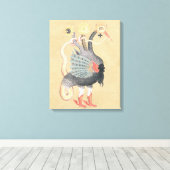 錬金術ヘビ色 キャンバスプリント (インサイチュ (ウッドフロア))