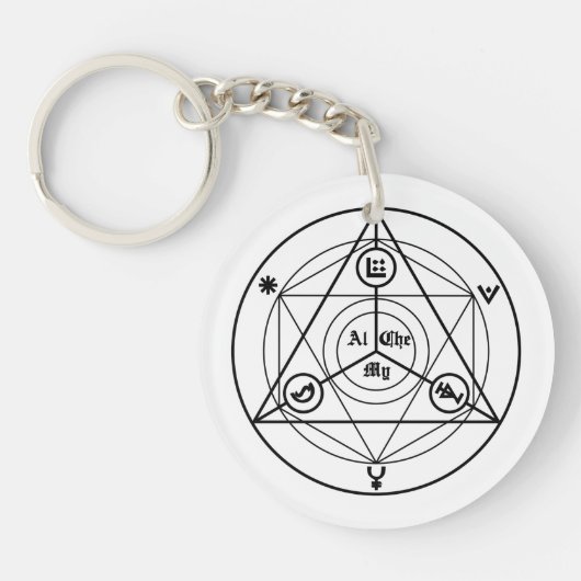 錬金術マニフェスト キーホルダー (正面)