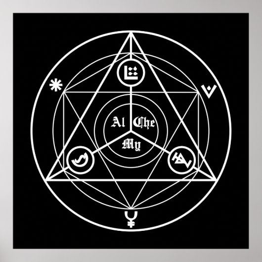 錬金術マニフェスト ポスター (正面)