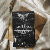錬金術ユニークゴシック結婚式招待状 招待状