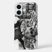 錬金術ラボラトリravenとヒトスカル Case-Mate iPhoneケース (裏面)