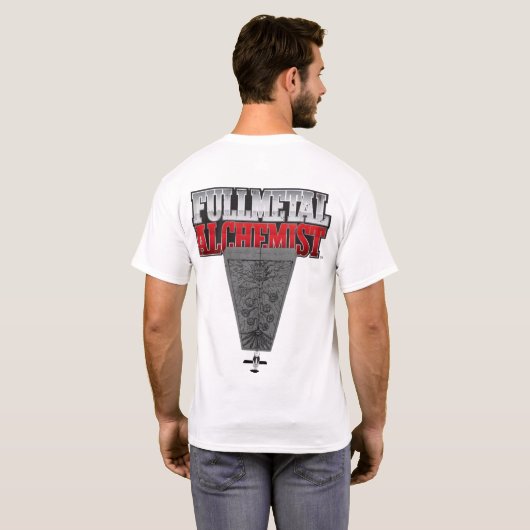 ⚙錬金術兄弟Tシャツ | アニメにインスパイアされたデザイン Tシャツ (裏面フル)