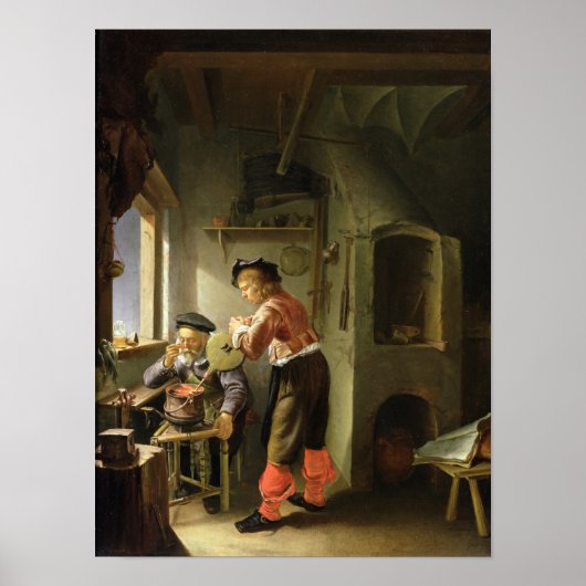 錬金術師とその助手 ポスター (正面)