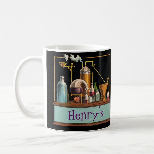 錬金術師のブルワーマスター・マグ コーヒーマグカップ (左)