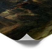 錬金術師の勉強インテリア ポスター (角)