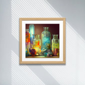 錬金術師の実行可能なファンタジーアート ポスター