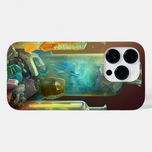 錬金術師の実行可能なファンタジーアート Case-Mate iPhoneケース (裏面 (横))