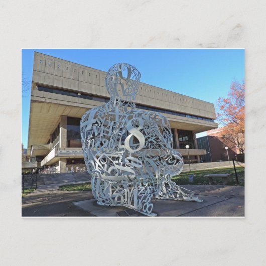 錬金術師の彫刻 ポストカード (正面)