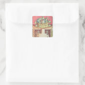 錬金術師の水風呂またはバイン・マリー スクエアシール (バッグ)