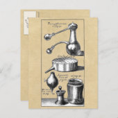 錬金術師の象徴と道具 ポストカード (正面/裏面)