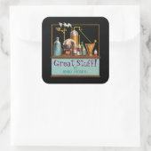 錬金術師ブルーマスターラベル スクエアシール (バッグ)