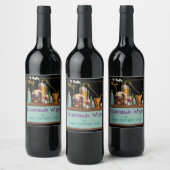 錬金術師ワインメーカーのレーベル ワインラベル (ボトル)