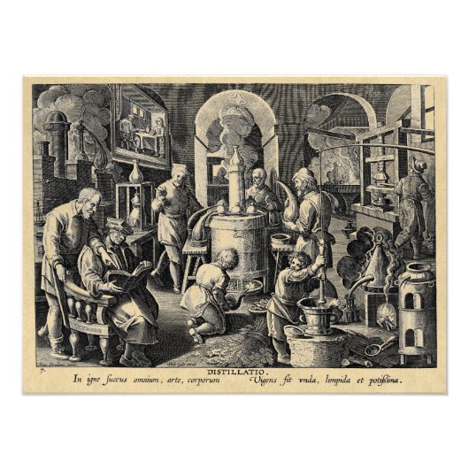 錬金術師中世ラボツール フォトプリント (正面)