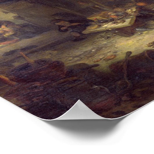 錬金術師、1611年 ポスター (角)