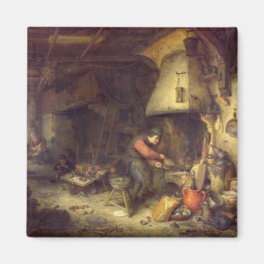 錬金術師、1611年 マグネット (正面)