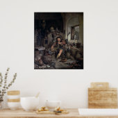 錬金術師、1663年 ポスター (キッチン)