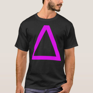 錬金術炎の三角形ピンク Tシャツ