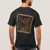 錬金術的変容のフェニックス Tシャツ (裏面)