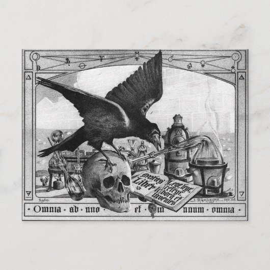 錬金術研究室仲間 ポストカード (正面)