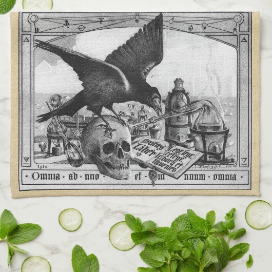 錬金術研究所 キッチンタオル (折り畳み)