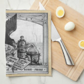 錬金術研究所 キッチンタオル (四つ折り)