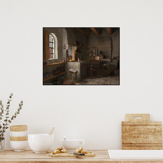 錬金術研究所 ポスター (キッチン)