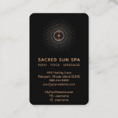 *~*錬金術神器シャーマン曼荼羅 名刺 (裏面)