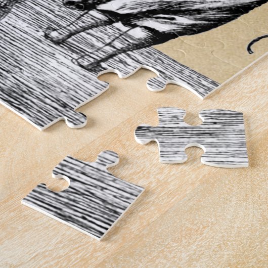 錬金術統一されたの接続詞による反対 ジグソーパズル (側面)