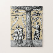 錬金術統一されたの接続詞による反対 ジグソーパズル (縦)