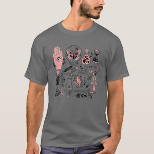 錬金術 – オカルト – 魔女 – ウィザード – 神秘的 – 魔法 Tシャツ