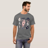 錬金術 – オカルト – 魔女 – ウィザード – 神秘的 – 魔法 Tシャツ (正面フル)