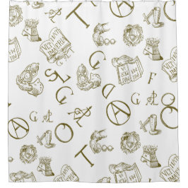 錬金術 シャワーカーテン