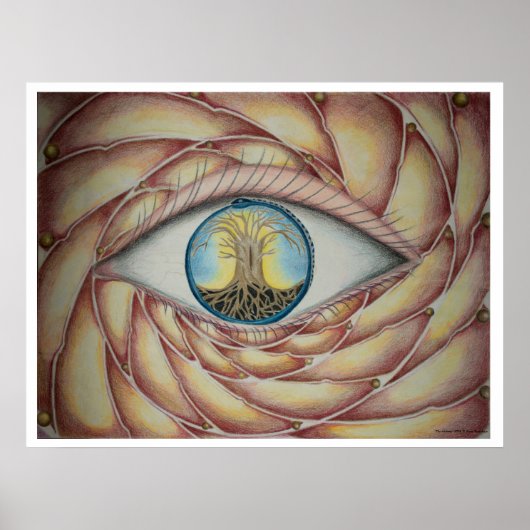 「錬金術」プリント ポスター (正面)