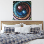 「錬金術」ラモナ・デュミレッスク キャンバスプリント (インサイチュ (寝室))