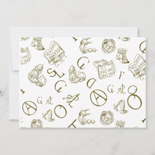 錬金術 招待状 (正面)