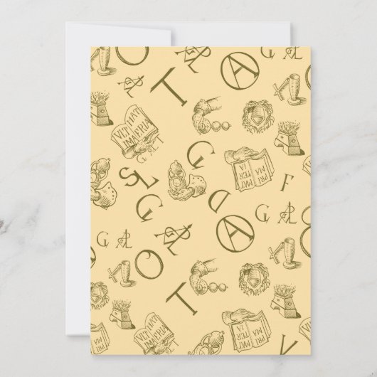 錬金術 招待状 (裏面)