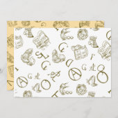 錬金術 招待状 (正面/裏面)