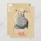 錬金術Pythonドラゴンカラー ポストカード (正面/裏面)