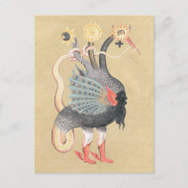 錬金術Pythonドラゴンカラー ポストカード