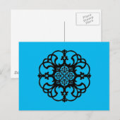 錬鉄ブルー ポストカード (正面/裏面)