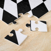 錯視チェックボードトンネル ジグソーパズル (側面)